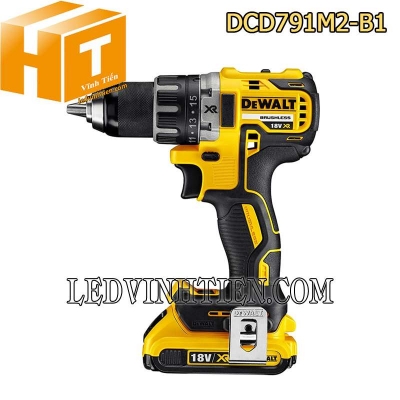 Máy khoan vặn vít pin Dewalt DCD791M2-B1 18V