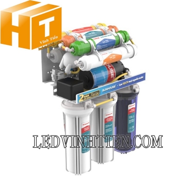 Máy lọc nước RO không vỏ 9 lõi Sunhouse SHA8859KV