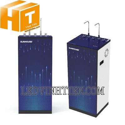 Máy lọc nước RO nóng lạnh 10 lõi Sunhouse SHA76218CK