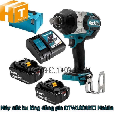 Máy siết bu lông dùng pin DTW1001RTJ Makita