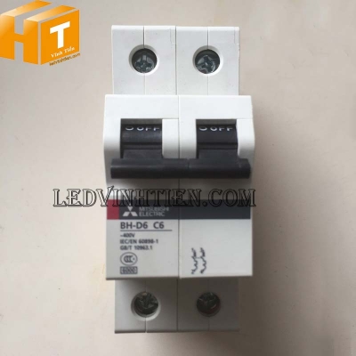 MCB 2P 63A D2P-063C6M Mitsubishi