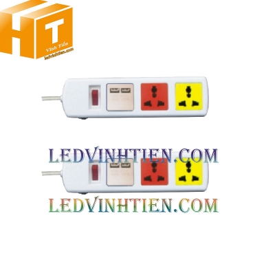 Ổ cắm đa năng LIOA 3D32WNUSB