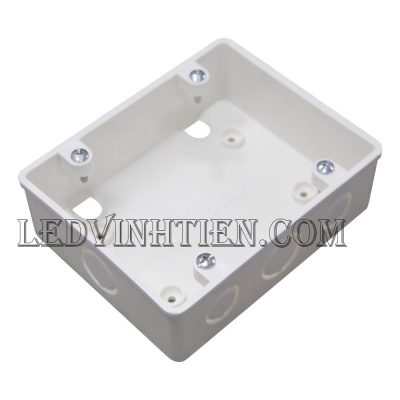 Hộp âm đơn dùng cho mặt vuông chuẩn BS NA105