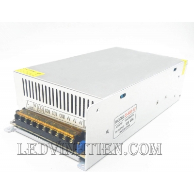 Nguồn 12V 40A có quạt