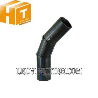 Nối góc 45 độ hàn HDPE Tiền Phong