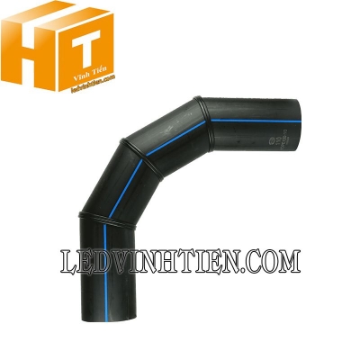 Nối góc 90 độ hàn HDPE Tiền Phong
