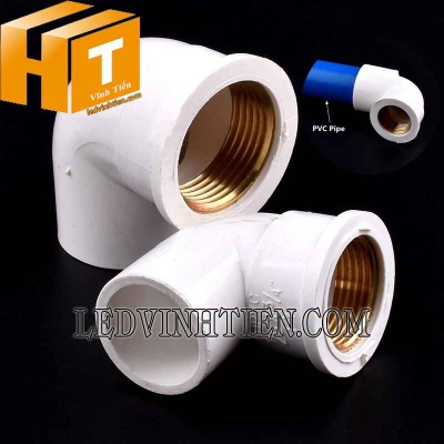 Nối góc 90 độ ren trong uPVC Sino