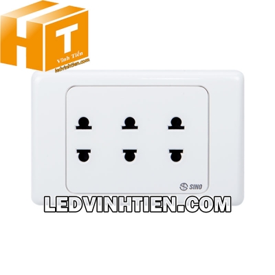 Ổ cắm ba 2 chấu S9U3 Sino Vanlock