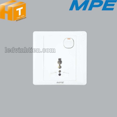 Ổ cắm đa năng + 1 công tắc B2UESM