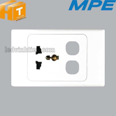 Ổ cắm đơn đa năng 16A + 2 lỗ A20USMXXN