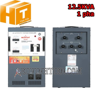 Ổn áp 1 pha 12.5KVA Robot Grand 90-250V
