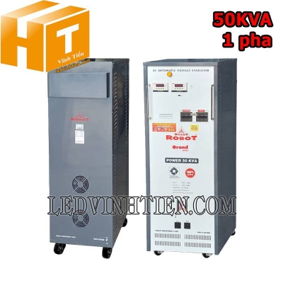 Ổn áp 1 pha 50KVA Robot Grand 90-250V