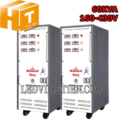 Ổn áp 3 pha 60KVA Robot Reno 160-430V