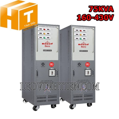 Ổn áp 3 pha 75KVA Robot Reno 160-430V