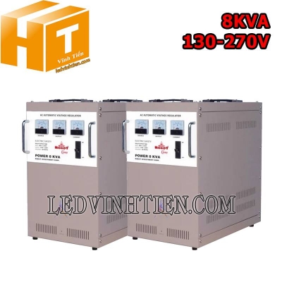 Ổn áp 1 pha 8KVA Robot Classy 130-270V