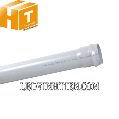 Ống nước thẳng uPVC Bình Minh