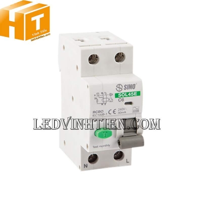 Cầu dao chống rò, quá tải RCBO SOL45E