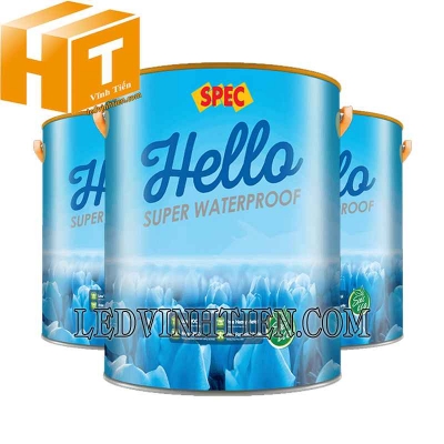 Sơn chống thấm Spec Hello Super Waterproof