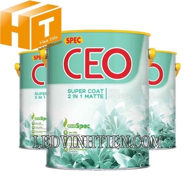Sơn Spec Ceo Super Coat 2 in 1 Matte For Interior