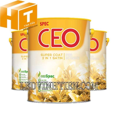 Sơn Spec Ceo Super Coat 2 in 1 Satin For Interior