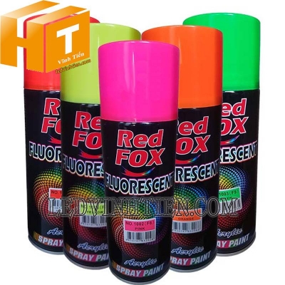 Sơn xịt Red FOX Fluorescent