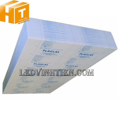  Tấm lợp lấy sáng Plaglas đặc ruột