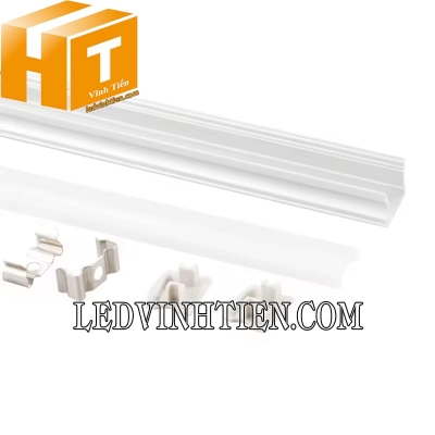Thanh nhôm định hình U nổi 17x14mm