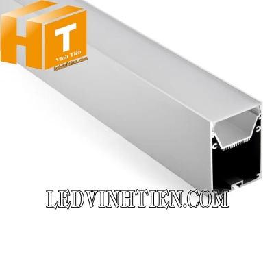 Thanh nhôm định hình U nổi 50x75mm