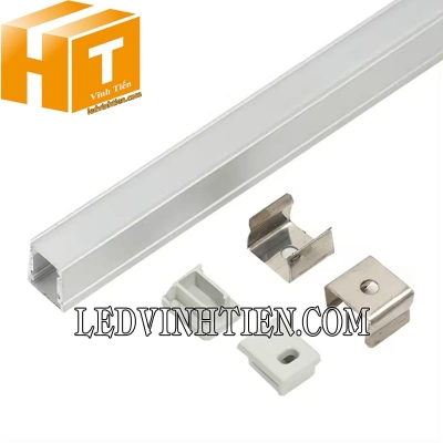 Thanh nhôm định hình U nổi 10x13mm