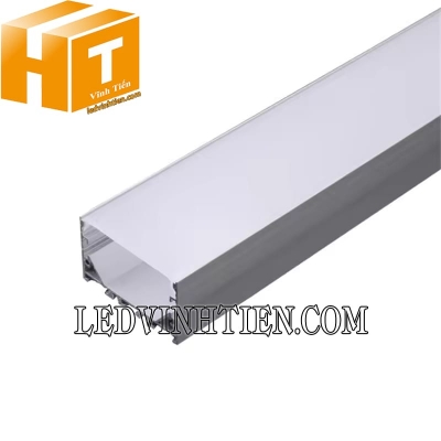 Thanh nhôm định hình U nổi 76x35mm