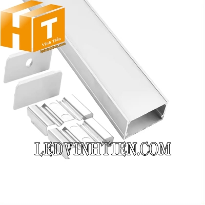 Thanh nhôm định hình U nổi 30x20mm