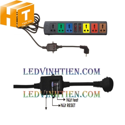 Thiết bị chống giật Lioa cho ổ cắm