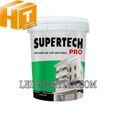 Thùng sơn phủ Toa Supertech Pro Siêu Trắng