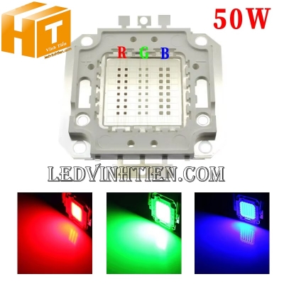 Tim đèn pha 50W RGB