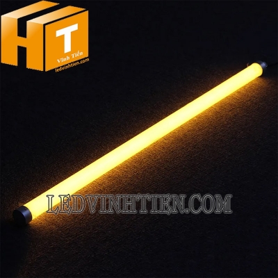 Đèn tuýp led T8 1m2 chống nước màu vàng
