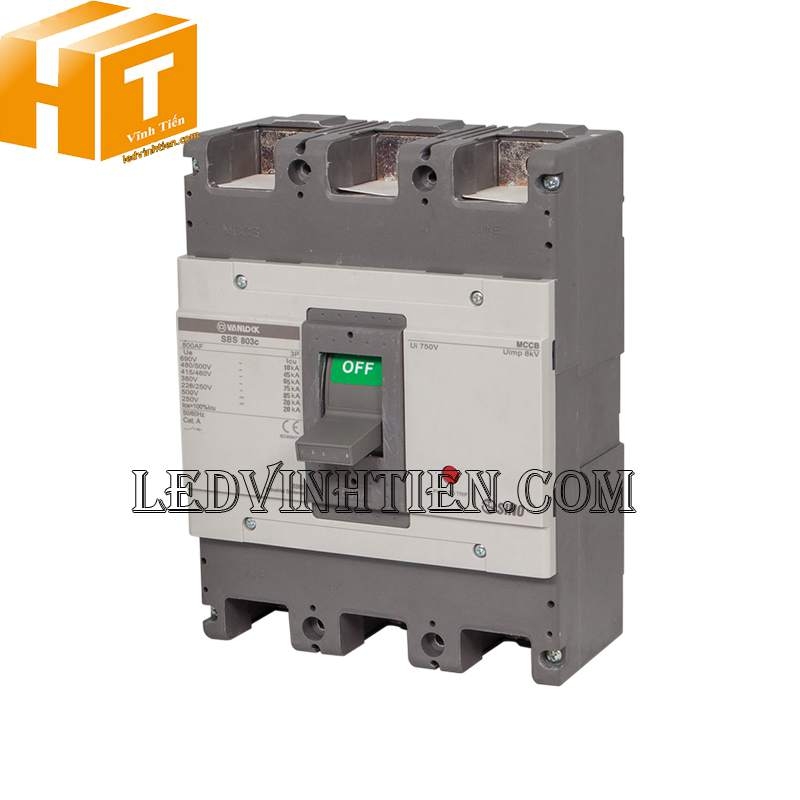 Mua Aptomat SBS 800AF Sino Vanlock giá rẻ hơn tại Vĩnh Tiến
