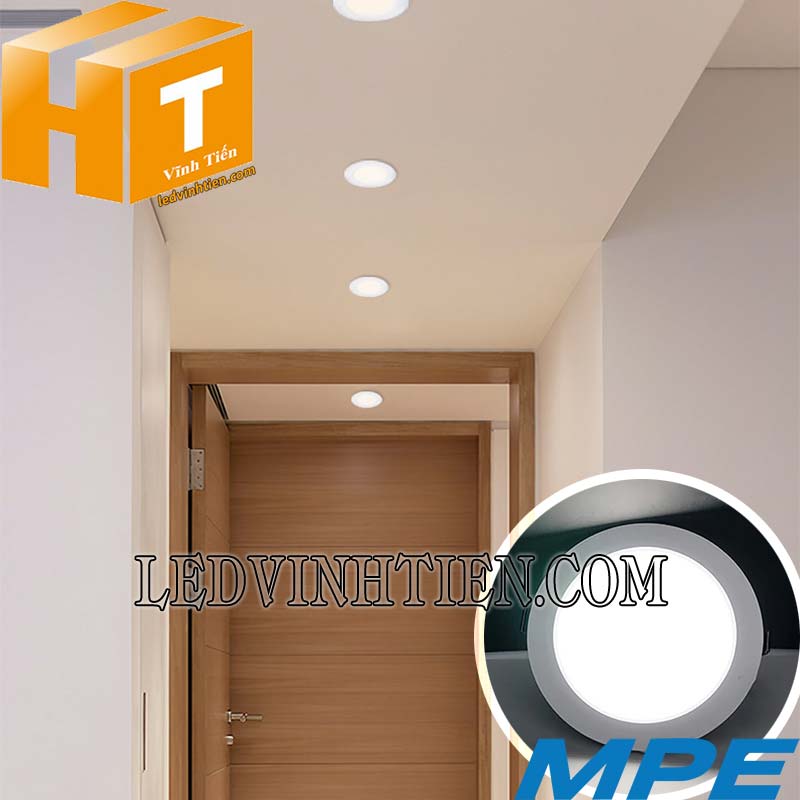 Đèn led panel tròn 3 màu RPL-24-3C trắng, vàng, trung tính dùng chiếu sáng nhà ở, văn phòng