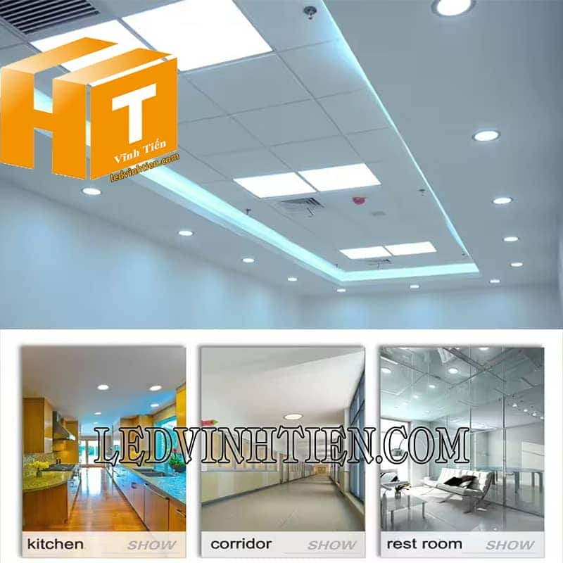 Đèn led panel tròn RPL-6 trắng, vàng, trung tính siêu sáng