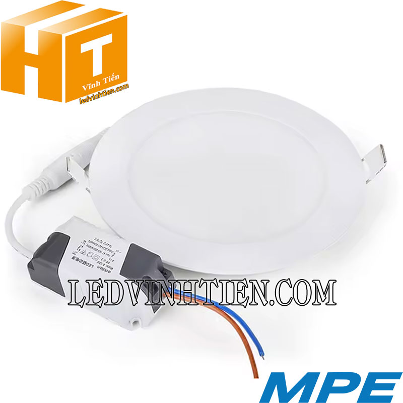 Đèn led panel tròn RPL-6 trắng, vàng, trung tính chính hãng mpe