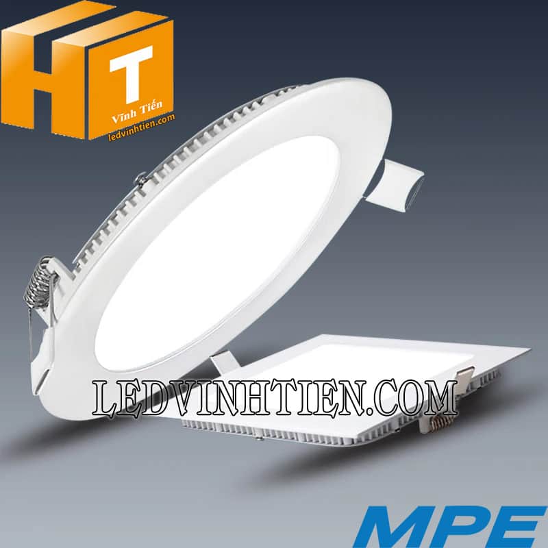 Đèn led panel âm trần vuông dimmer 15W chính hãng MPE