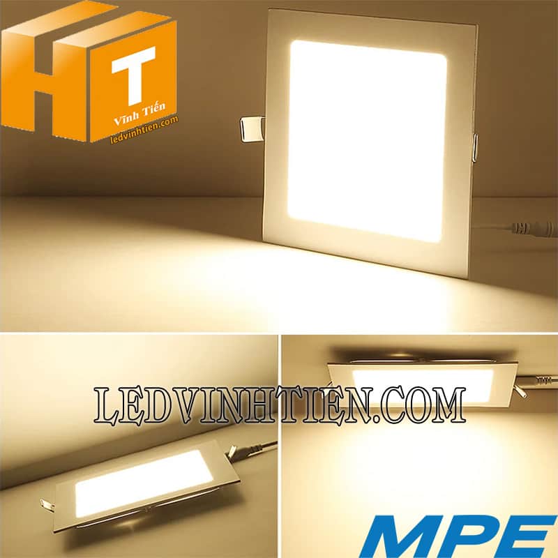 Đèn led panel âm trần vuông dimmer 24W giá rẻ
