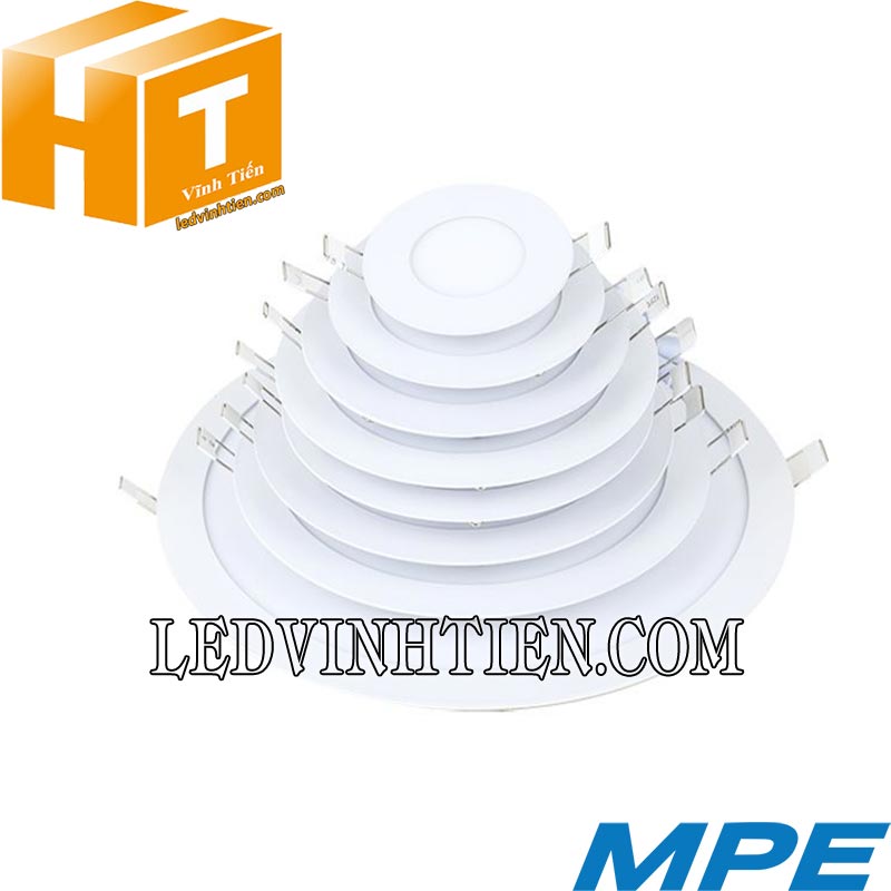 Led panel dimmable 9w trắng, vàng, trung tính loại tốt, siêu sáng