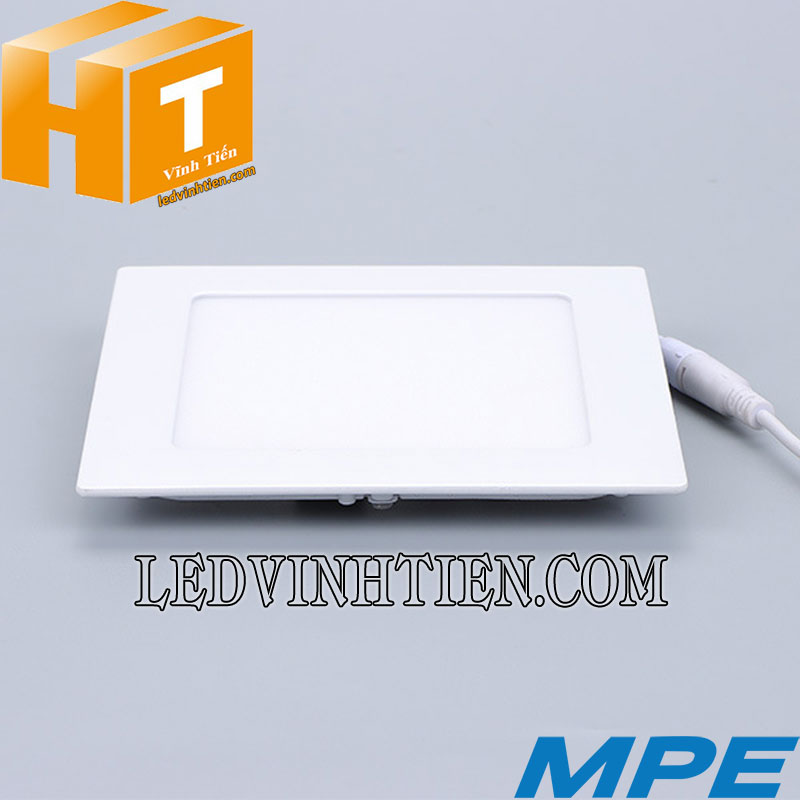 Đèn led panel vuông âm trần 9W SPL-9 MPE ánh sáng trắng, vàng