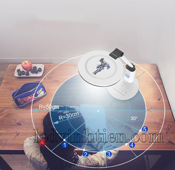 Đèn led  để bàn học, đọc sách HH-LT0623 Panasonic, loại tốt, giá rẻ, chất lượng, chính hãng