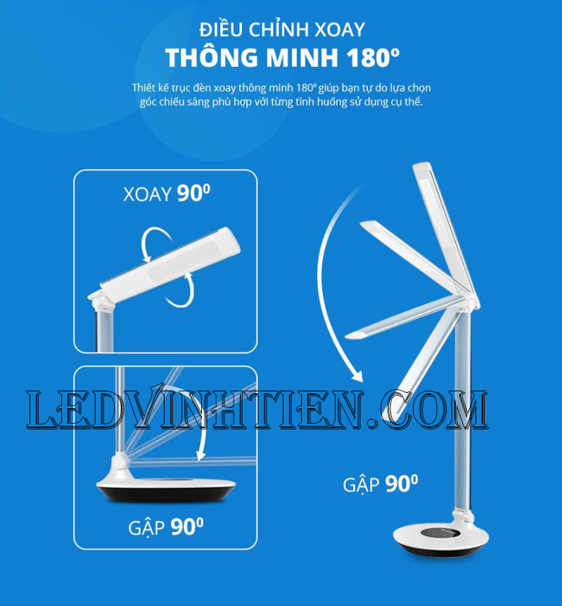 ĐÈN BÀN LED panasonic NNP61923 (Bạc)