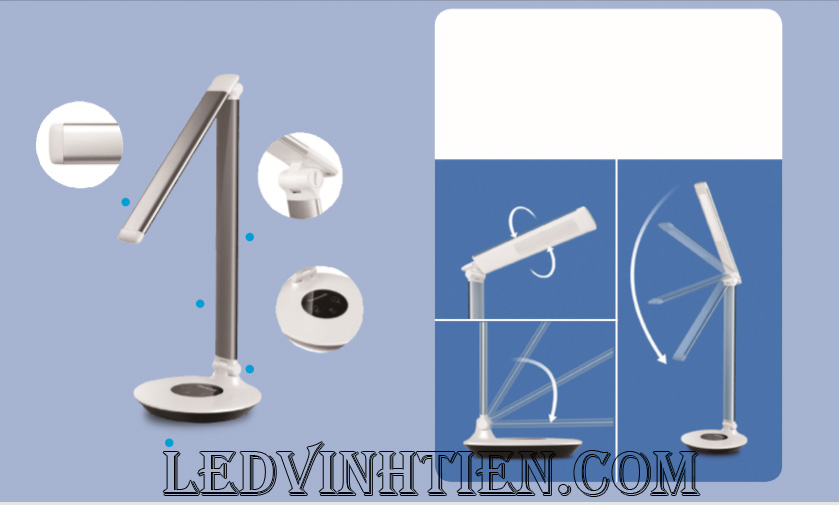 ĐÈN BÀN LED panasonic NNP61923 (Bạc)