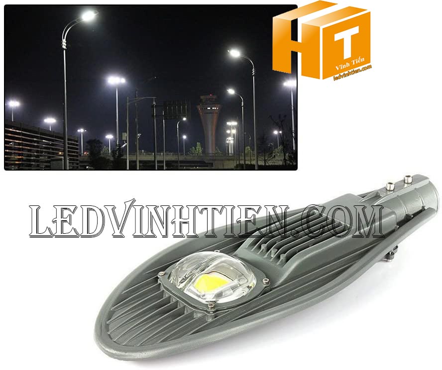 Hình ảnh chỉ tiết từng góc cạnh đèn đường led 50W chiếc lá, loại tốt, giá rẻ, chất lượng, chiếu sáng phố, công viên, quảng trường, bãi đổ xe, đường mòn, với chip led mỹ, đài loan, nhật, như  Chip LED như Cree,Osram, Nichia, Bridgelux, Epistar, driver done, meanwell, philips, chống sét, ánh sáng trắng, vàng, trung tính (6000k-6500k, 3000k-3500k, 4000k-4500k) vỏ đen, xám, ledvinhtien.com