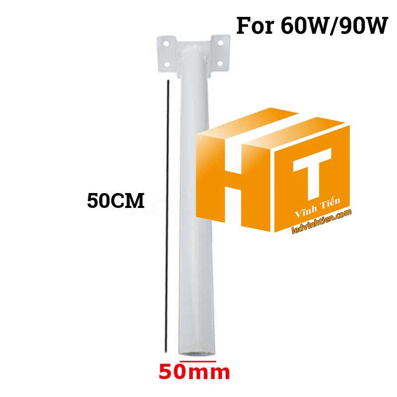 Đèn đường led năng lượng mặt trời 60W pin liền thể, giá rẻ, Ledvinhtien.com