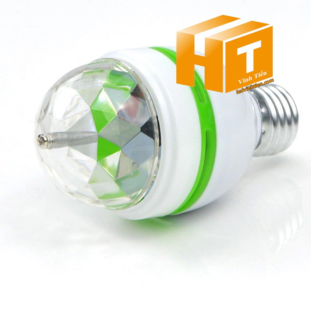 Đèn cầu xoay 3W đuôi vặn E27