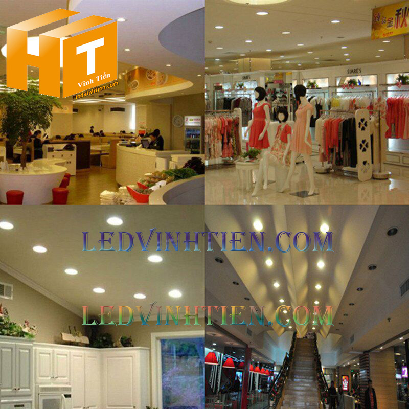 Đèn downlight 3+3w 3 chế độ